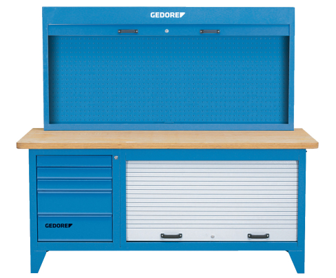 Навесной инструментальный шкаф в комбинации с верстаком Gedore 6618210