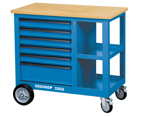 Передвижной верстак с тисками Gedore 6620620