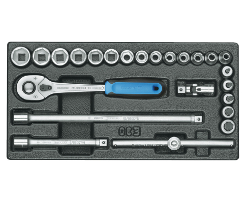 Ложемент с набором инструмента Gedore 6626070