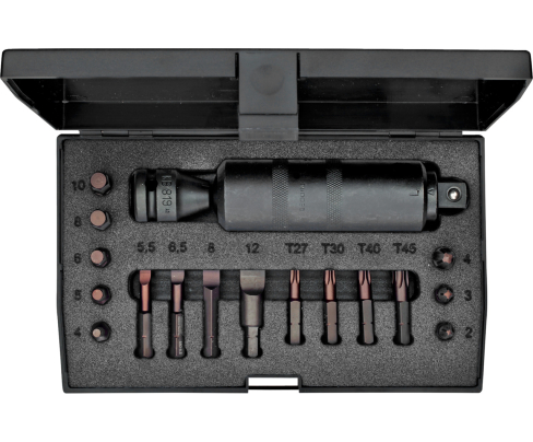 Набор с ударной ручной отверткой 1/2