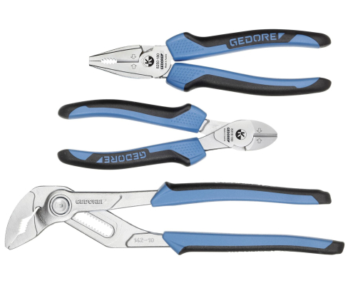 Набор шарнирно-губцевого инструмента, 3 предмета Gedore 6703160
