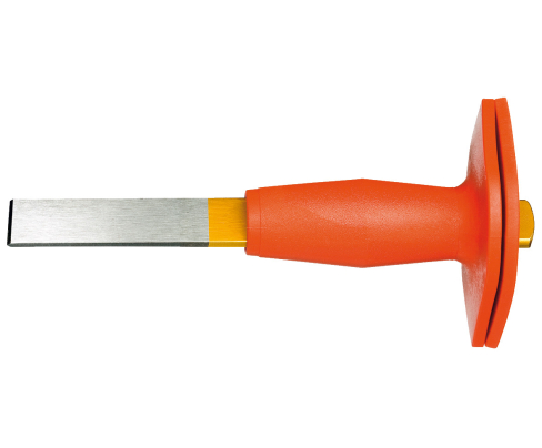 Зубило просечное с защищающим руку ограничителем 240x26x7 мм Gedore 8723930