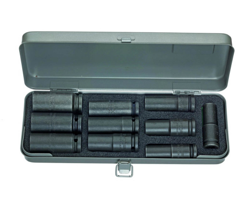Набор удлиненных ударных торцовых головок Impact 1/2’’ Heyco HE-06300901136 10 шт.