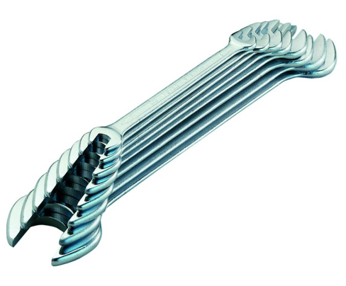 Набор двусторонних рожковых гаечных ключей К 350-8-M Heyco HE-00350944082 8 штук