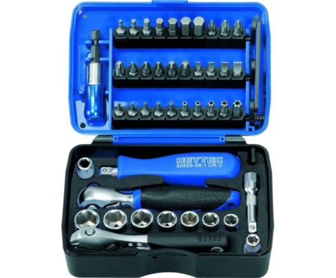 Набор торцовых головок 1/4" 50829-3018 Heyco (HEYTEC) HE-50829301883 44 предмета