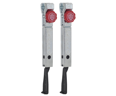 2 особо узких захвата с быстрой регулировкой (комплект) KUKKO 1-195-P