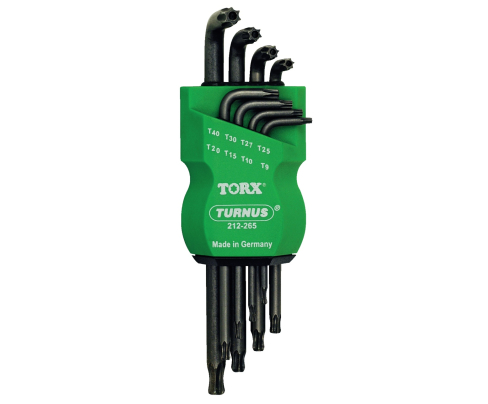 Набор Г-образных отвёрток TX Tamper KUKKO 212-265