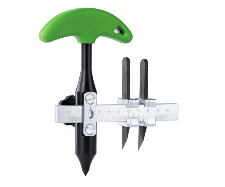 Кругорез с двумя ножами KUKKO 322-200