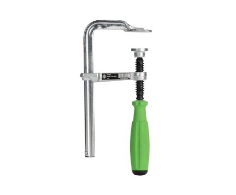 Струбцины винтовые цельностальные VIRIDIS с удобным захватом 3K 200 x 50 мм KUKKO 469P0200-050