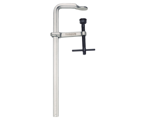 Цельнометаллическая слесарная струбцина VIRIDIS, с  Т-образной рукояткой KUKKO 473K0200-120