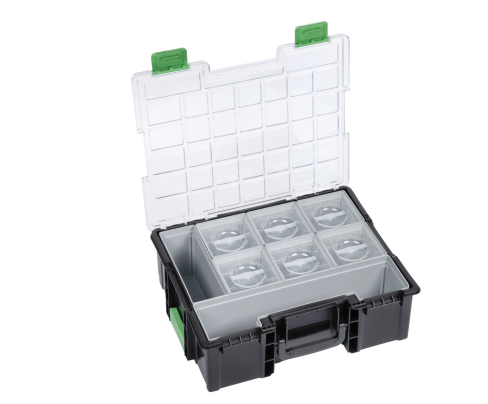 Инновационный набор мелких деталей  из пластика с соединительным замком 440x355x144 KUKKO K-A-KT-440-355-144