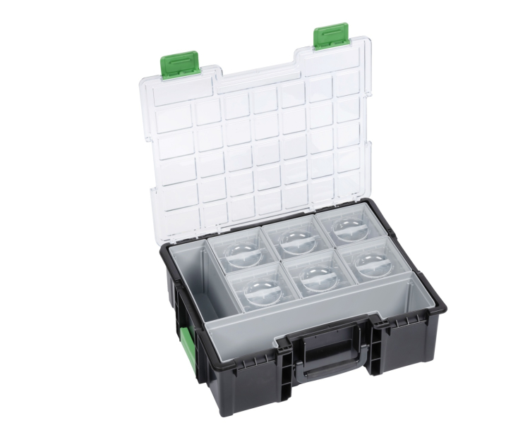 Инновационный набор мелких деталей  из пластика с соединительным замком 440x355x144 KUKKO K-A-KT-440-355-144