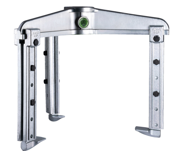 Съемник с тремя лапками и регулируемой глубиной зажима, диапазон зажима до 500 мм, глубина зажима до 500 мм (без цилиндра с полым поршнем) KUKKO Y20-11-1