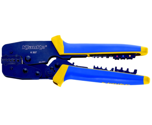 Пресс-клещи с тремя парами матриц  для втулочных наконечников 0,5–10 мм² Klauke KLKK507