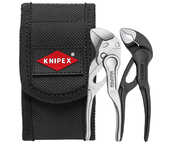 Набор мини-клещей XS в поясной сумке Knipex KN-002072V04XS