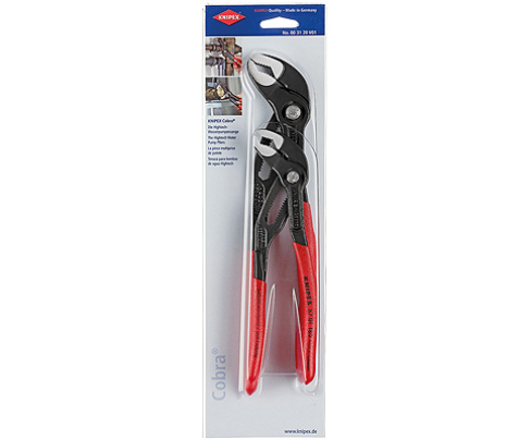 Набор клещей Cobra, 2 предмета Knipex KN-003120V01