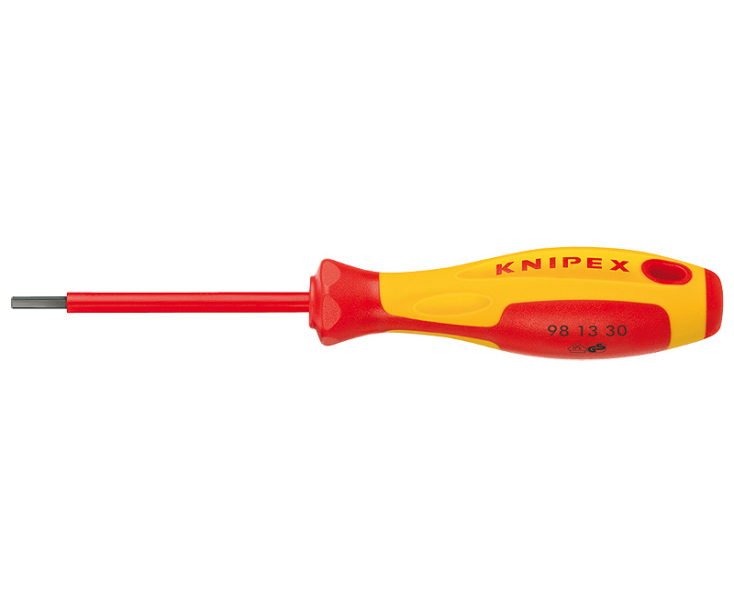 Отвертка VDE для винтов с профилем "внутренний шестигранник" Knipex KN-981350