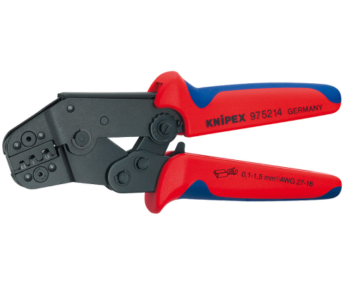 Клещи зажимные для опрессовки укороченная конструкция Knipex KN-975214