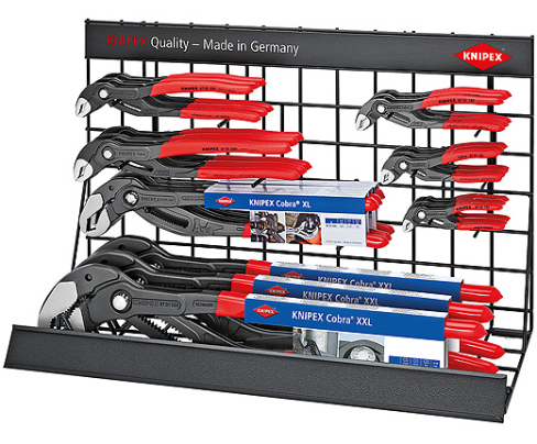 Набор сантехнических клещей Cobra на дисплее, 21 предмет Knipex KN-001929