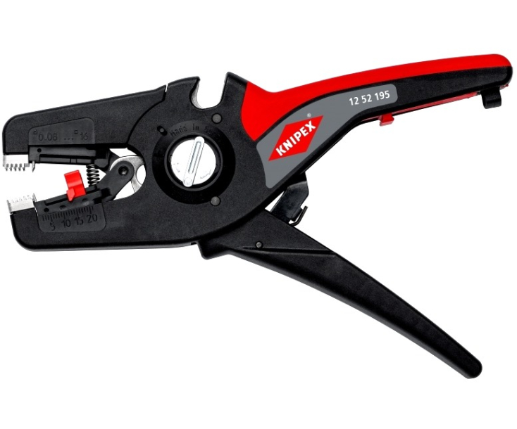 Автоматический стриппер PreciStrip16 с параболическими ножами Knipex KN-1252195