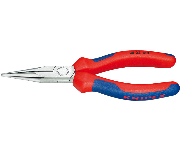 Плоские круглогубцы с режущими кромками Knipex KN-2502140