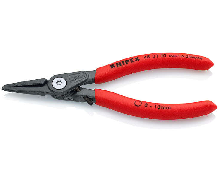 Прецизионные щипцы для внутренних стопорных колец в отверстиях Knipex KN-4831J0
