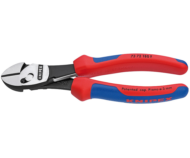 KNIPEX TwinForce кусачки боковые высокой мощности с раскрывающей пружиной KN-7372180F