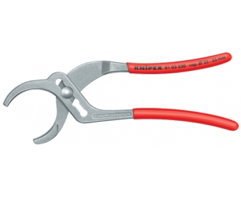 Клещи трубные захватные для сифонов, пластиковых труб и соединительных деталей Knipex KN-8103230