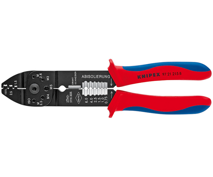 Клещи зажимные для опрессовки Knipex KN-9721215B