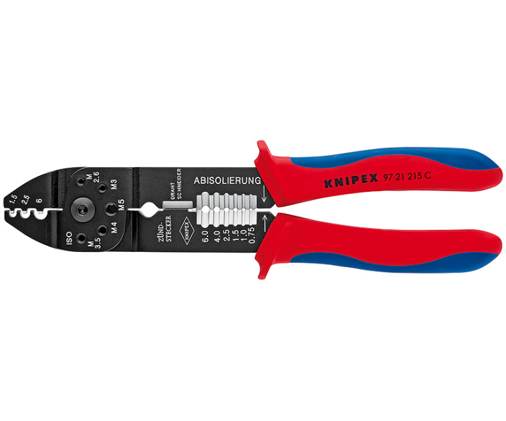 Клещи зажимные для опрессовки Knipex KN-9721215C