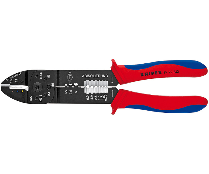 Клещи зажимные для опрессовки Knipex KN-9722240SB