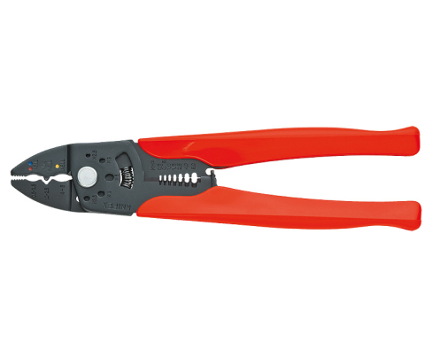 Клещи зажимные для опрессовки и резания медных или латунных резьбовых шпилек Knipex KN-9732225