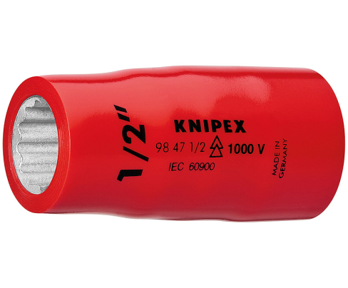 Насадка двойной шестигранник для торцовых ключей с внутренним квадратом 1/2" Knipex KN-98473_4