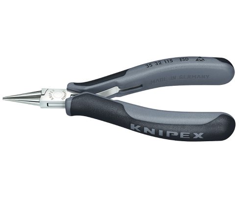 Плоскогубцы захватные для электроники антистатические Knipex KN-3532115ESD