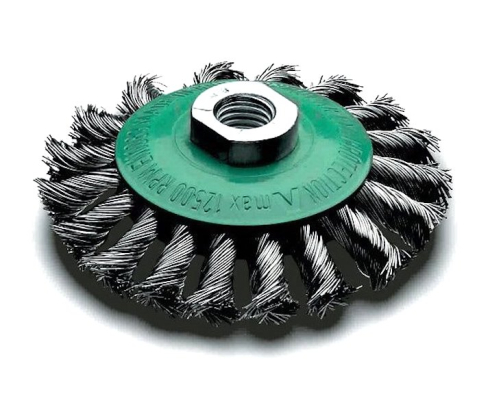 Щетка коническая жгутовая нерж. Ø100 мм Lessmann 471 857