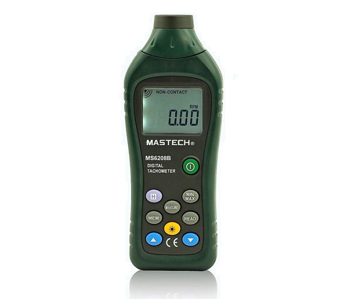 Тахометр цифровой бесконтактный Mastech MS6208B