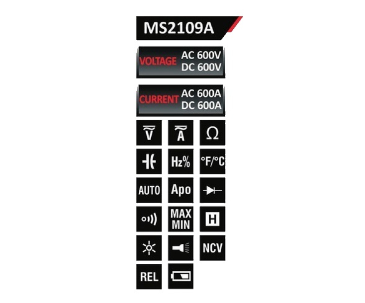 Клещи токоизмерительные Mastech MS2109A