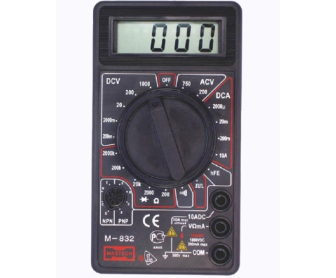 Мультиметр цифровой Mastech M832