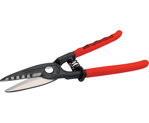 Ножницы по металлу берлинского типа 300 мм NWS 060-12-300 с обливными рукоятками праворежущие