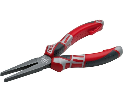 Плоскогубцы удлиненные 160 мм NWS 124-69-160 с покрытием TitanFinish и рукоятками SoftGripp