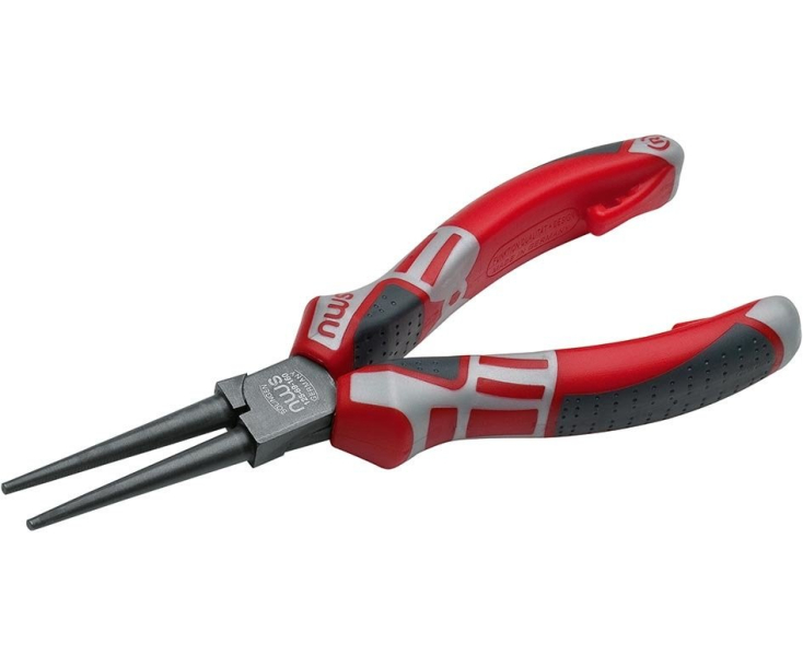 Круглогубцы без режущих кромок 160 мм NWS 125-69-160 с покрытием TitanFinish и рукоятками SoftGripp