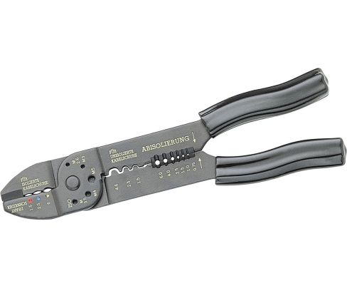 Клещи для обжима наконечников и штекеров 1,5-6 мм²  NWS 149N-62-235