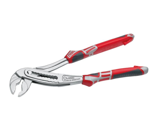 Клещи переставные ClassicPlus 240 мм NWS 1651-49-240 хромированные с рукоятками SoftGripp