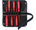 Набор диэлектрических отверток SwissGrip SL PZ PB Swiss Tools PB 5543 SU GY 6 шт.