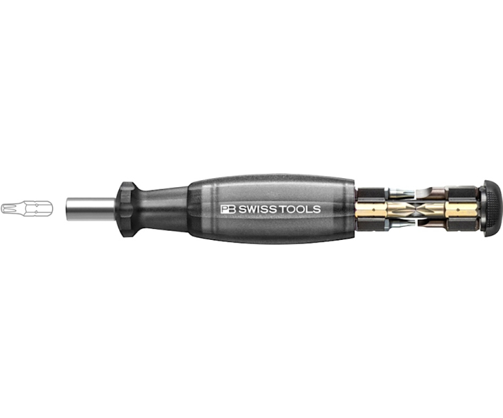 Универсальный магазинный держатель бит C6,3 1/4" Insider SL PH TX Multicraft PB Swiss Tools PB 6464.Black