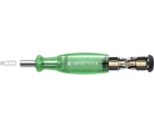 Универсальный магазинный держатель бит C6,3 1/4" Insider SL PH TX Multicraft PB Swiss Tools PB 6464.Green