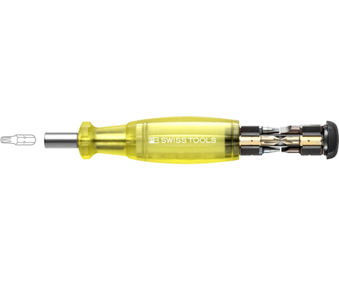Универсальный магазинный держатель бит C6,3 1/4" Insider SL PH TX Multicraft PB Swiss Tools PB 6464.Yellow