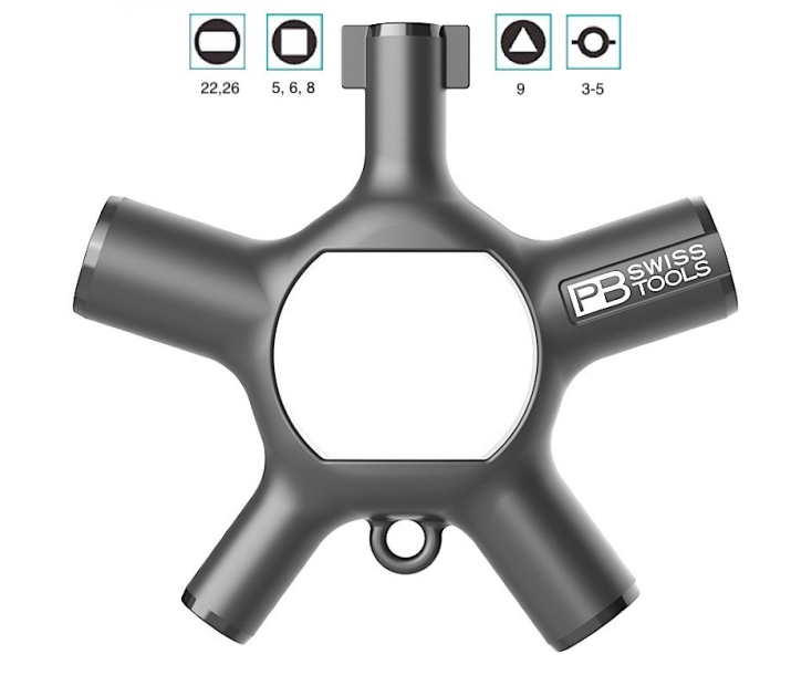 Ключ для распредшкафов PB Swiss Tools PB 900.V02