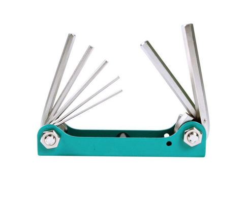 Набор штифтовых ключей HEX раскладной ProsKit 8PK-021N