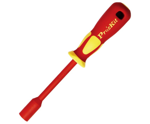 Отвертка-торцовый ключ диэл. ProsKit SD-800-M12 12х25